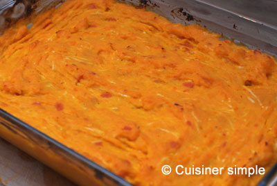 Gratin de potimarron